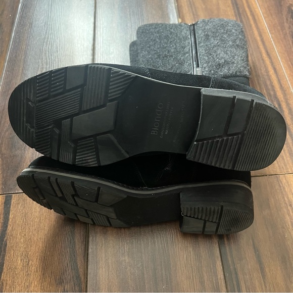 Blondo Waterproof Suede & Wool Boots – Women’s Size 9WW - Picture 13 of 14